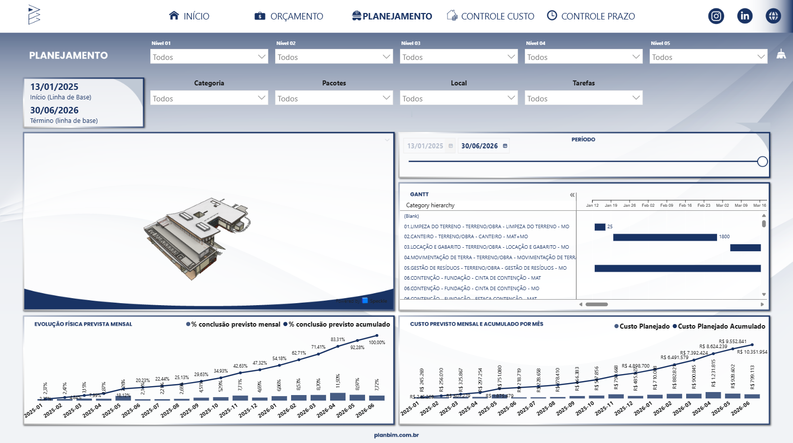 Planejamento de Obra
